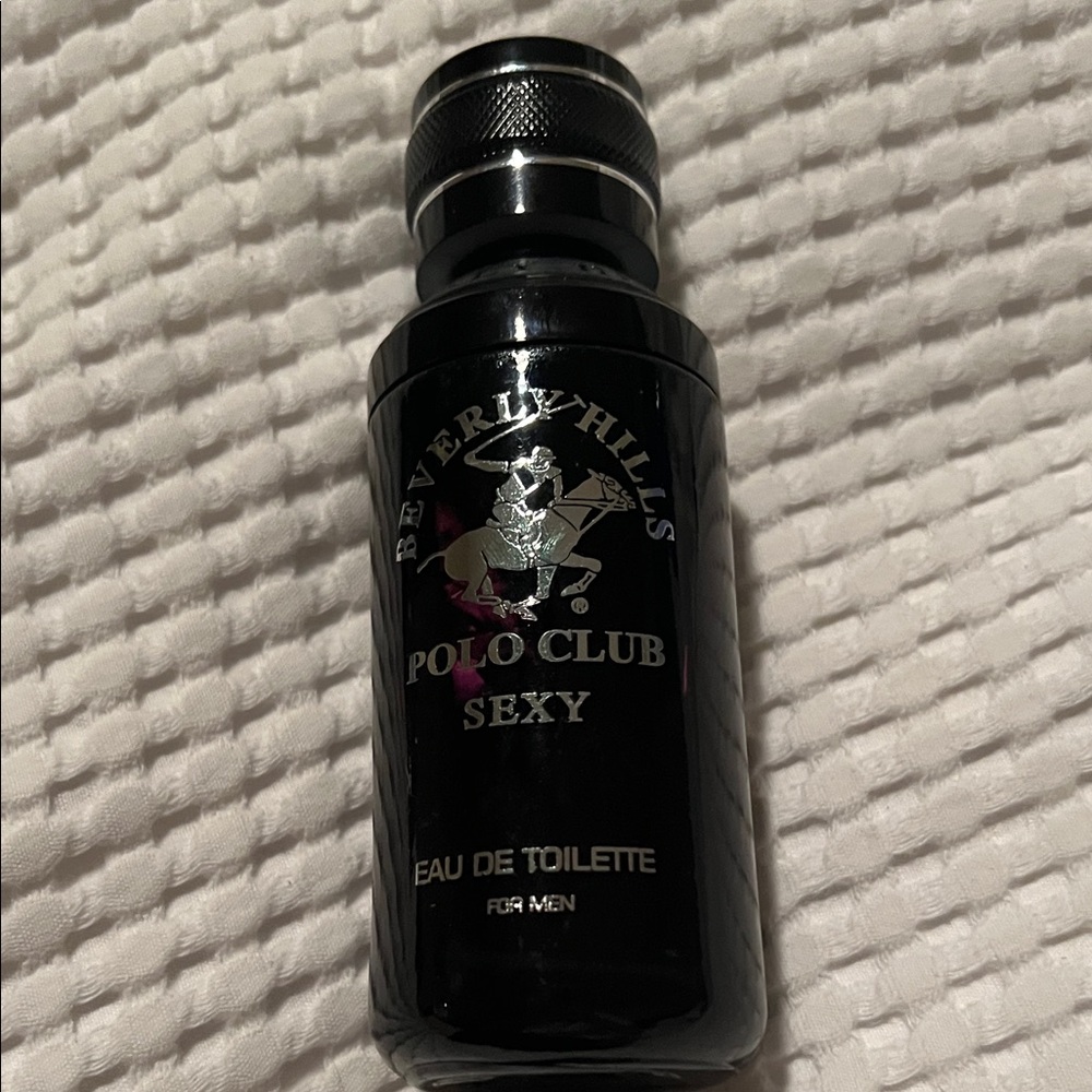 Beverly Hills Polo Club Black Men's Cologne Bottle